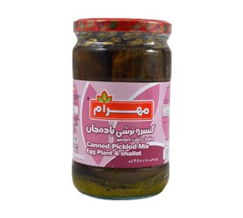 Canned pickled Mix egg plant & shallot Marineeritud  bakla?aan  680 g Mahram