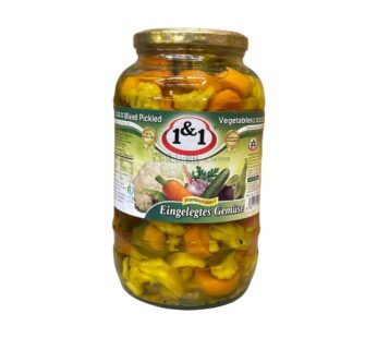 Mixed pickles vegetables 1.5k Hapukurk koogiviljasegud 1,5k 1&1